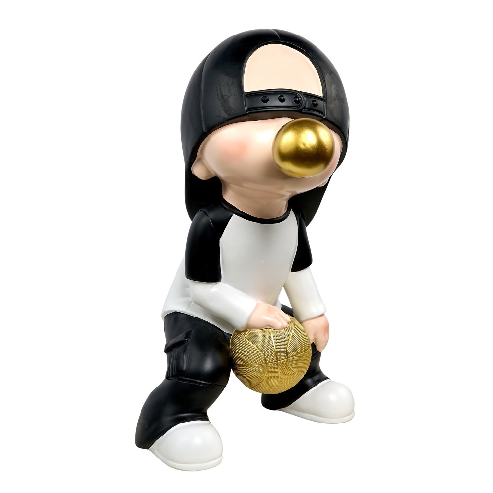 15s-057 basketball player statue