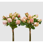 Μπουκέτο τριαντάφυλλα light pink 35cm