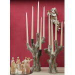 Κεριά κηροπηγίου ivory 500x22cm - Image 6