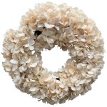 Στεφάνι από ορτανσίες | Creme 40cm