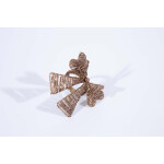 Πετσετοθήκη φιόγκος bronze 8x6cm - Image 3