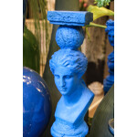 Μπλε άγαλμα Καρυάτιδα 65x13cm - Image 2