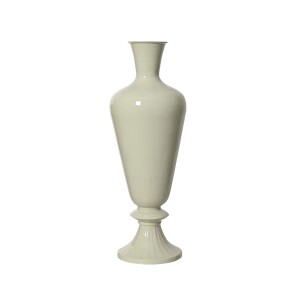 Μπεζ βάζο 57x20cm