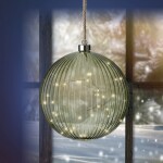Πράσινη μπάλα LED 20cm - Image 2