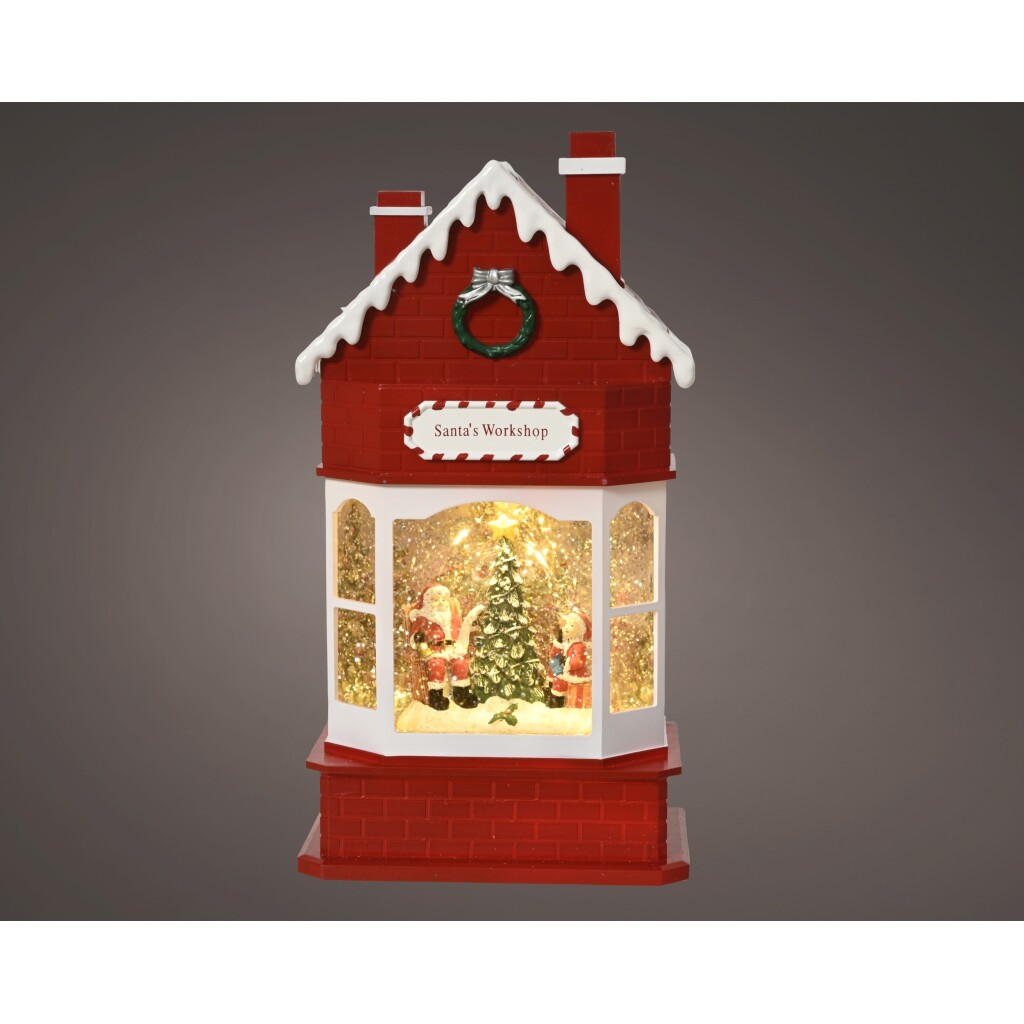 Santa Workshop LED 29x15x9cm