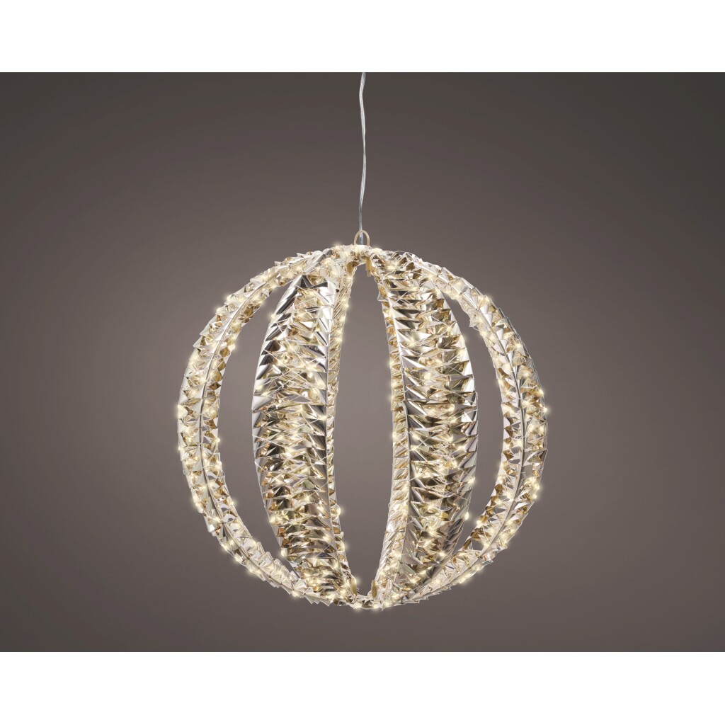 Χρυσή μπάλα LED 40cm