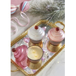 Αρωματικό κερί λευκό cupcake 14x12cm - Image 2