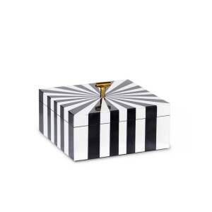 Ασπρόμαυρο κουτί 20x20x12cm