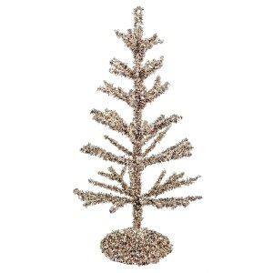 Χρυσό δέντρο tinsel 32x16x9 cm