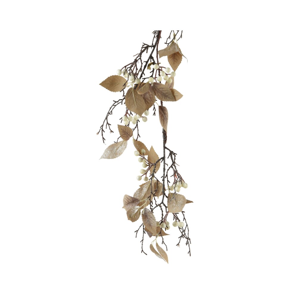 Γιρλάντα λευκή με berries 120cm