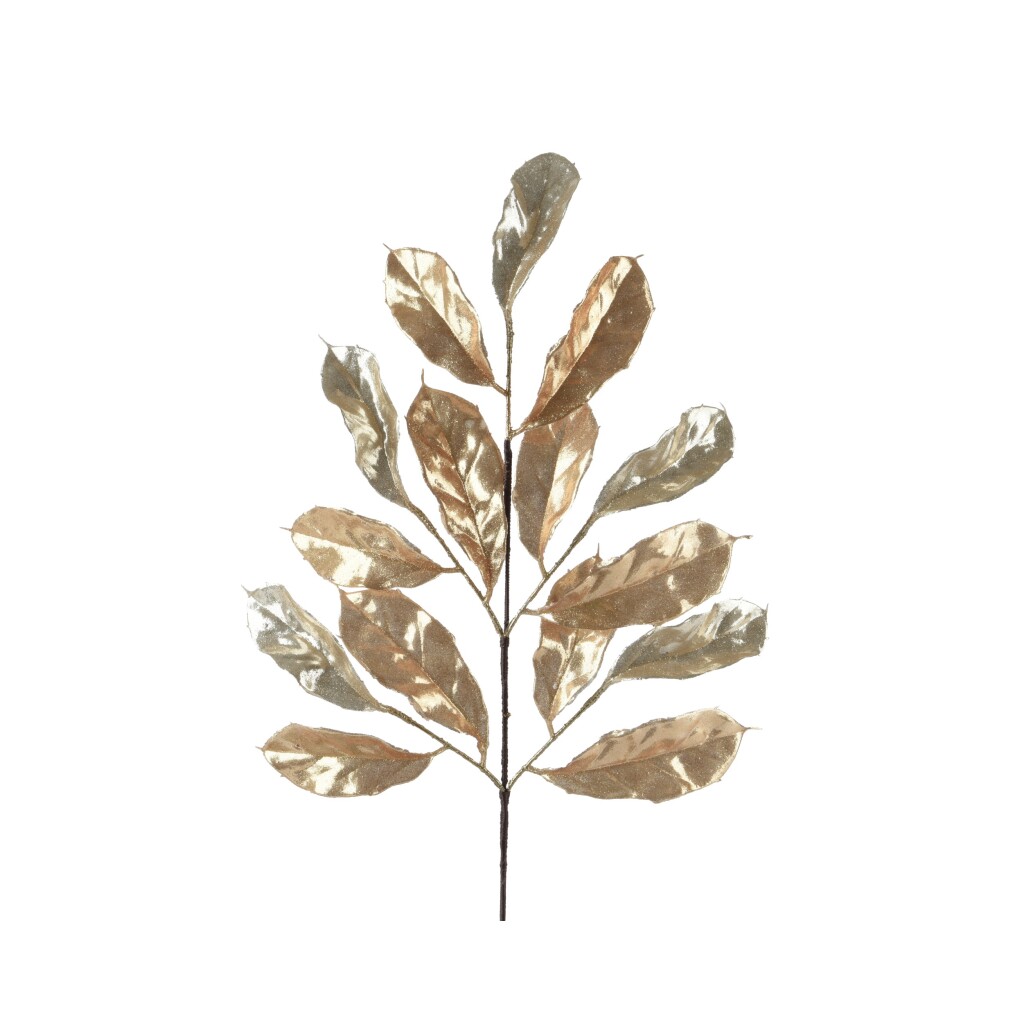 Κλαδί με χρυσά φύλλα 75x25cm