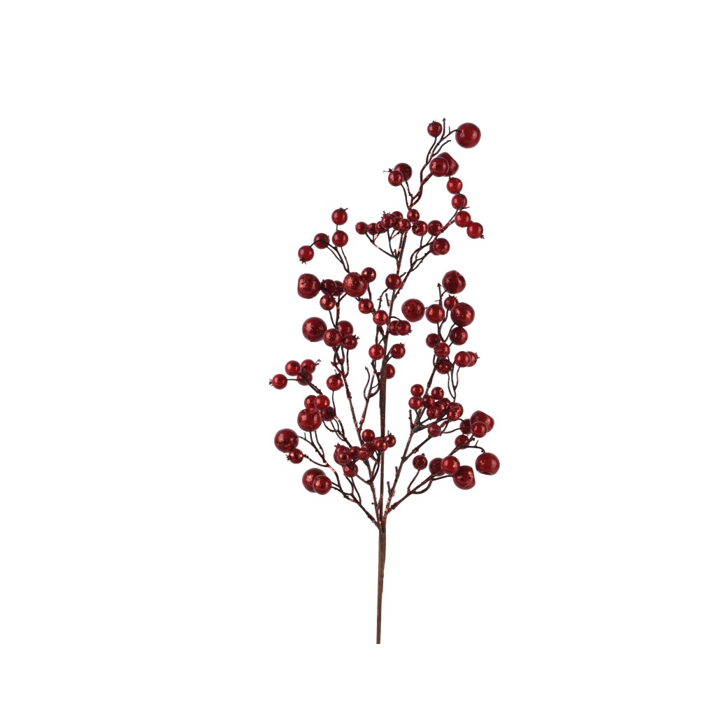 Κλαδί μπορντό γκι 68cm