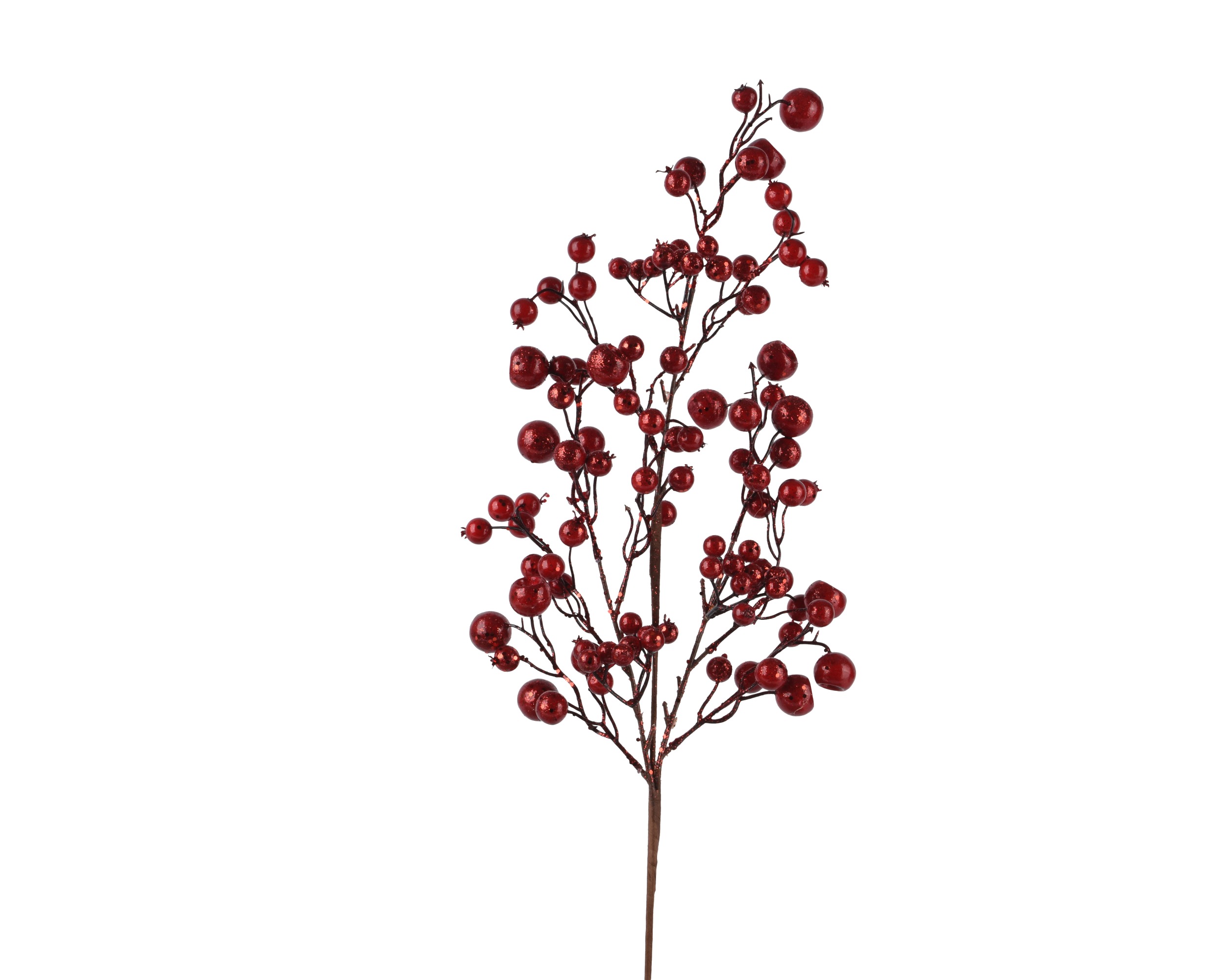 724247 Κλαδί μπορντό γκι 68cm